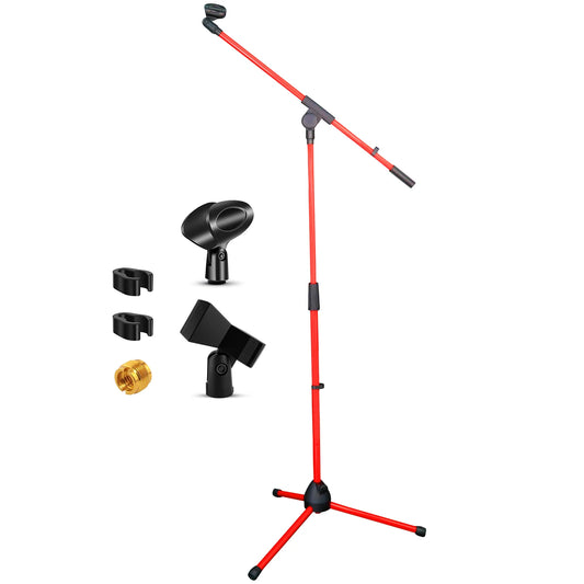 5Core Tripod Mic Stand Adjustable Holder Floor Microphone Boom Arm